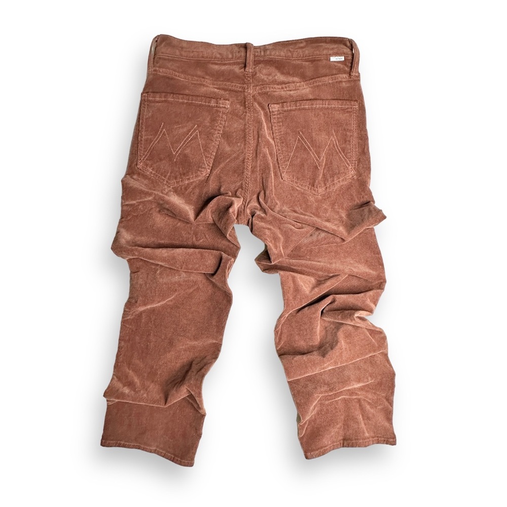 Anthropolgie x MOTHER The Tomcat High-Rise Straight Corduroy Jeans Hopscotch